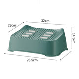 Maxbell Under Desk Foot Rest Ergonomic Foot Rest Comfortable Compact for Home Gaming Green