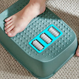 Maxbell Under Desk Foot Rest Ergonomic Foot Rest Comfortable Compact for Home Gaming Green