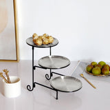 Maxbell 3 Tier Serving Tray Mini Cake Cupcake Stand Detachable for Party Home