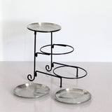 Maxbell 3 Tier Serving Tray Mini Cake Cupcake Stand Detachable for Party Home
