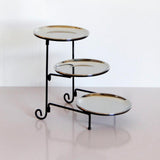 Maxbell 3 Tier Serving Tray Mini Cake Cupcake Stand Detachable for Party Home