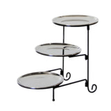 Maxbell 3 Tier Serving Tray Mini Cake Cupcake Stand Detachable for Party Home