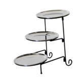Maxbell 3 Tier Serving Tray Mini Cake Cupcake Stand Detachable for Party Home