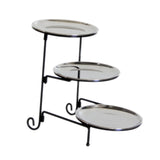 Maxbell 3 Tier Serving Tray Mini Cake Cupcake Stand Detachable for Party Home