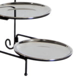 Maxbell 3 Tier Serving Tray Mini Cake Cupcake Stand Detachable for Party Home