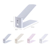 Maxbell Shoes Display Stand Adjustable for Dormitory Living Room Men Leather Shoe White