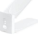 Maxbell Shoes Display Stand Adjustable for Dormitory Living Room Men Leather Shoe White