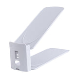 Maxbell Shoes Display Stand Adjustable for Dormitory Living Room Men Leather Shoe Gray