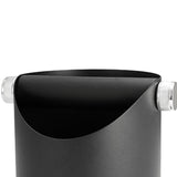 Maxbell Durable Coffee Grounds Box Waste Bin for Cafe Shop Restaurant Black