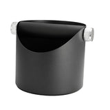 Maxbell Durable Coffee Grounds Box Waste Bin for Cafe Shop Restaurant Black