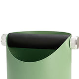 Maxbell Durable Coffee Grounds Box Waste Bin for Cafe Shop Restaurant Green