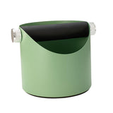 Maxbell Durable Coffee Grounds Box Waste Bin for Cafe Shop Restaurant Green