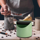 Maxbell Durable Coffee Grounds Box Waste Bin for Cafe Shop Restaurant Green