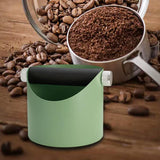 Maxbell Durable Coffee Grounds Box Waste Bin for Cafe Shop Restaurant Green