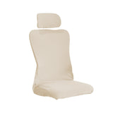 Maxbell Office Chair Cover with Headrest Cover Washable for Dining Room Gaming Chair Milky