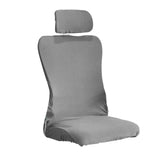 Maxbell Office Chair Cover with Headrest Cover Washable for Dining Room Gaming Chair Silver Gray