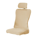 Maxbell Office Chair Cover with Headrest Cover Washable for Dining Room Gaming Chair Beige Yellow