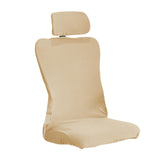 Maxbell Office Chair Cover with Headrest Cover Washable for Dining Room Gaming Chair Beige Yellow