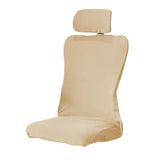 Maxbell Office Chair Cover with Headrest Cover Washable for Dining Room Gaming Chair Beige Yellow