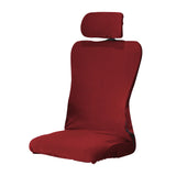 Maxbell Office Chair Cover with Headrest Cover Washable for Dining Room Gaming Chair Red