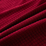 Maxbell Office Chair Cover with Headrest Cover Washable for Dining Room Gaming Chair Red