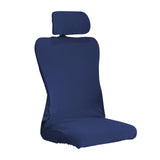 Maxbell Office Chair Cover with Headrest Cover Washable for Dining Room Gaming Chair Blue