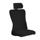 Maxbell Office Chair Cover with Headrest Cover Washable for Dining Room Gaming Chair Black