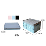 Maxbell Storage Container Clothes Books Folding for Picnic Garden Home blue