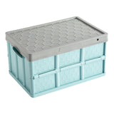 Maxbell Storage Container Clothes Books Folding for Picnic Garden Home blue