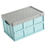 Maxbell Storage Container Clothes Books Folding for Picnic Garden Home blue