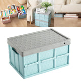 Maxbell Storage Container Clothes Books Folding for Picnic Garden Home blue