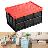 Maxbell Storage Container Clothes Books Folding for Picnic Garden Home black