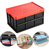 Maxbell Storage Container Clothes Books Folding for Picnic Garden Home black