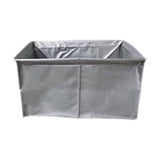 Maxbell Storage Container Clothes Books Folding for Picnic Garden Home blue with wheel bag