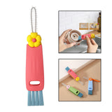 Maxbell Kitchen Bottle Brush Kitchen Washing Tool Cleaner for Cups Bottles  Red