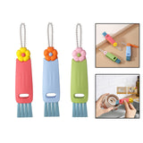 Maxbell Kitchen Bottle Brush Kitchen Washing Tool Cleaner for Cups Bottles  Red