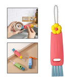 Maxbell Kitchen Bottle Brush Kitchen Washing Tool Cleaner for Cups Bottles  Red