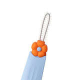 Maxbell Kitchen Bottle Brush Kitchen Washing Tool Cleaner for Cups Bottles  Blue