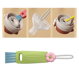 Maxbell Kitchen Bottle Brush Kitchen Washing Tool Cleaner for Cups Bottles  Green