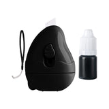 Maxbell Portable Protection Roller Stamp Confidential Roller Stamp for Privacy Data Black