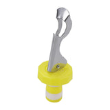 Maxbell Champagne Stopper Reusable Accessories for Home Bar Tool Bar Accessories yellow with white