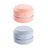 Maxbell Portable Table Dust Vaccum Cleaner Dust Sweeper for Computer PC Laptop Pink