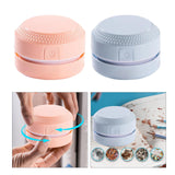 Maxbell Portable Table Dust Vaccum Cleaner Dust Sweeper for Computer PC Laptop Pink