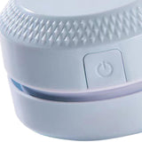 Maxbell Portable Table Dust Vaccum Cleaner Dust Sweeper for Computer PC Laptop Blue