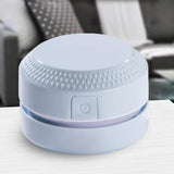 Maxbell Portable Table Dust Vaccum Cleaner Dust Sweeper for Computer PC Laptop Blue