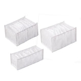 Maxbell Clothes Storage Boxes with Compartments for Clothing Storage Underwear S