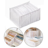 Maxbell Clothes Storage Boxes with Compartments for Clothing Storage Underwear M