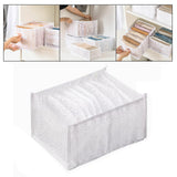 Maxbell Clothes Storage Boxes with Compartments for Clothing Storage Underwear M