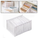 Maxbell Clothes Storage Boxes with Compartments for Clothing Storage Underwear M
