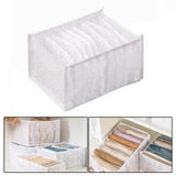 Maxbell Clothes Storage Boxes with Compartments for Clothing Storage Underwear M